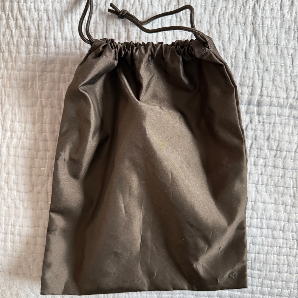 Stylish Black Drawstring Bag